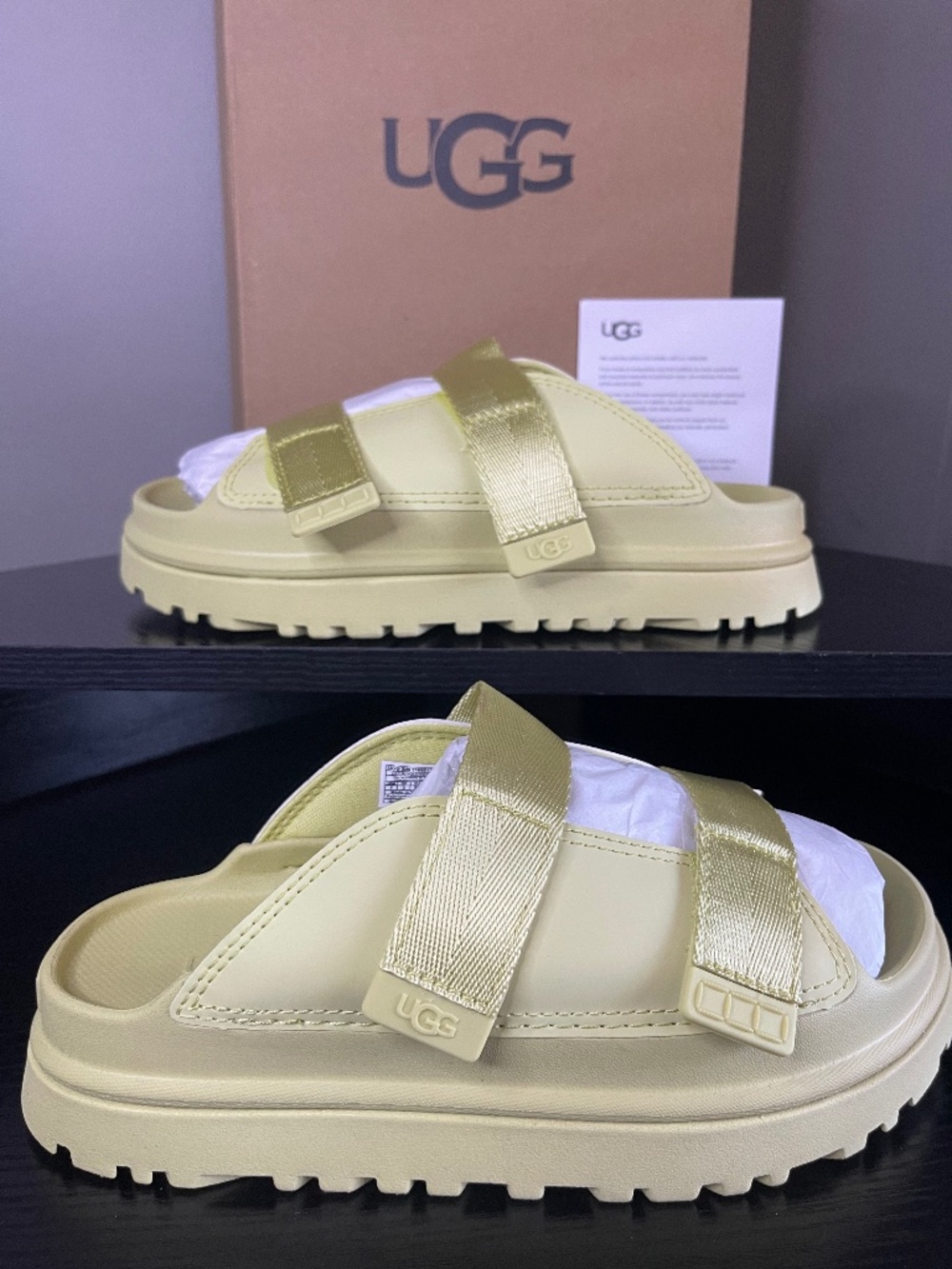 Ugg Australian Kid’s Goldenglow Slide Size 4